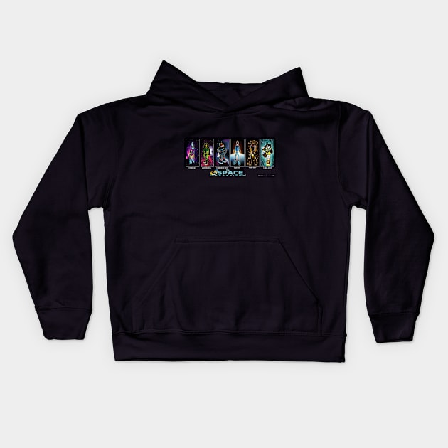 The Space Safarians Kids Hoodie by DocNebula